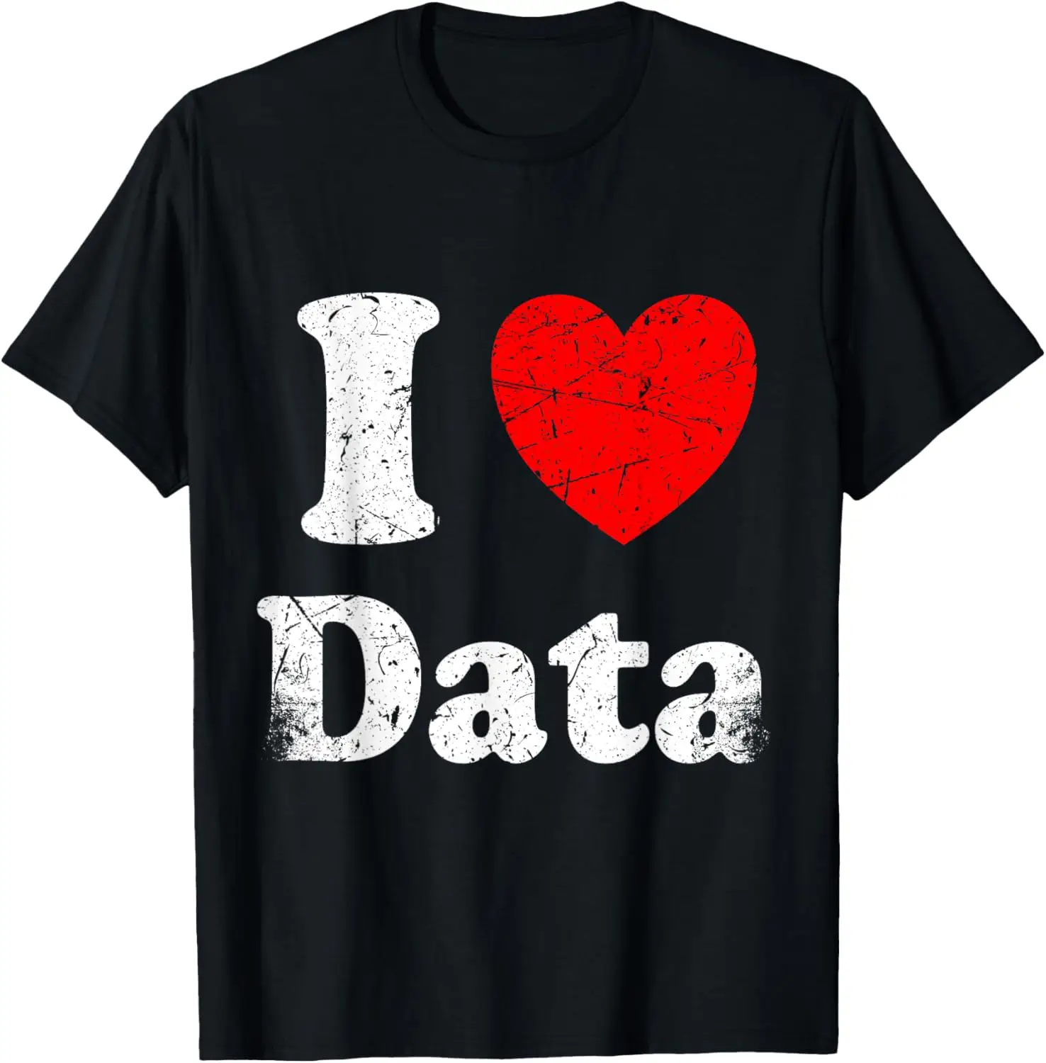 I Love Data Graphic T-Shirt