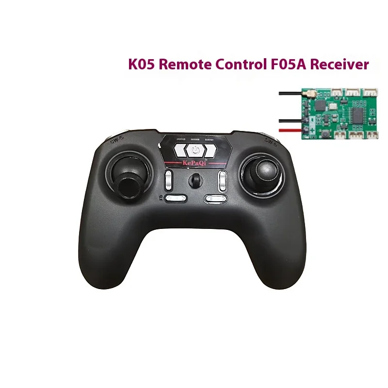 New K05a Remote Control 5-Channel Diy Model Airplane Fixed Wing Kt Board Aircraft Differential Remote Control