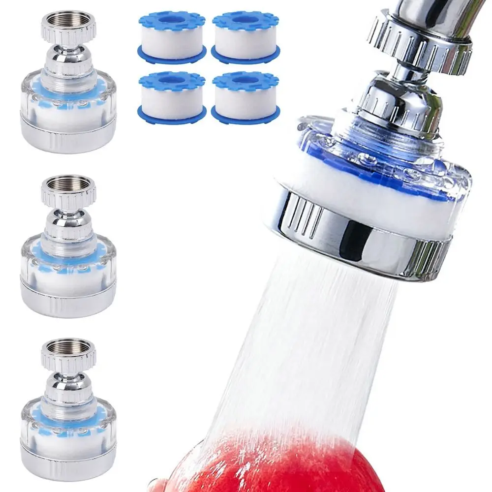

New 360 Degree Rotating Faucet Extension Splash-proof Shower Supplies Water Filter Kitchen Sink Shower Home Use Faucet Nozzle