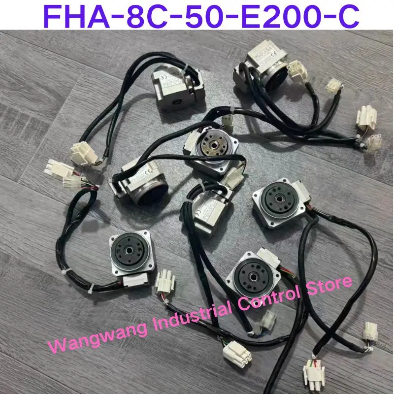 Second-hand test OK ,  Servo motor FHA-8C-50-E200-C