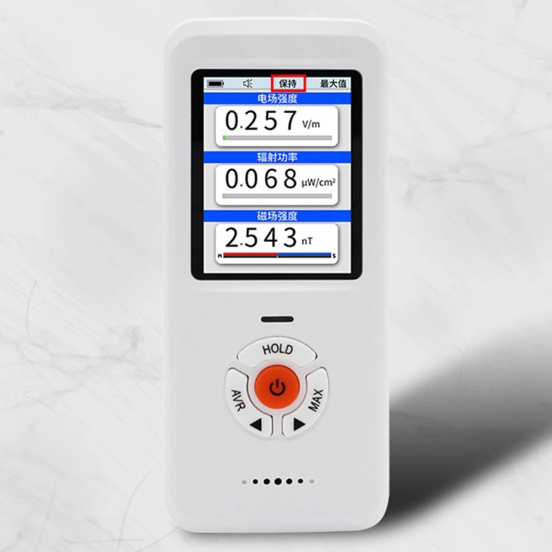 1 шт. измеритель ЭДС 3в1 перезаряжаемый детектор излучения электромагнитного поля ручной цифровой детектор ЭДС с ЖК-дисплеем для EF RF MF