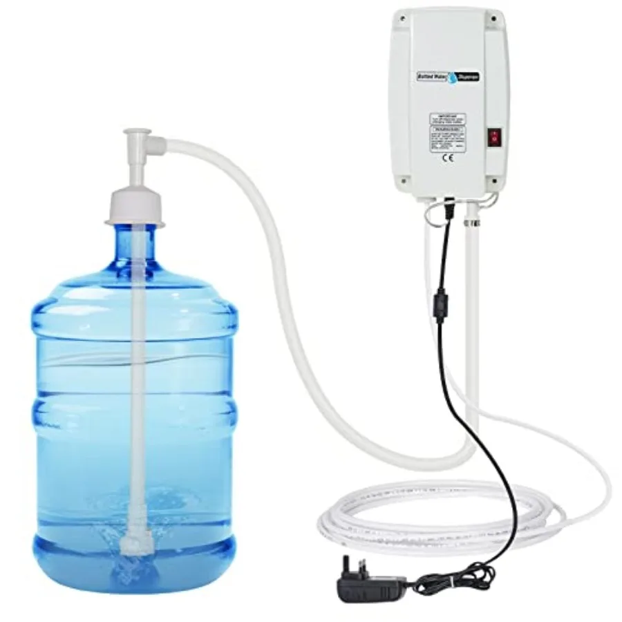 

Bottled Water Dispenser Pump System with 110V 60PSI Drinking Water Electric Water Pump Compatible with Coffee/Tea Maker Water D