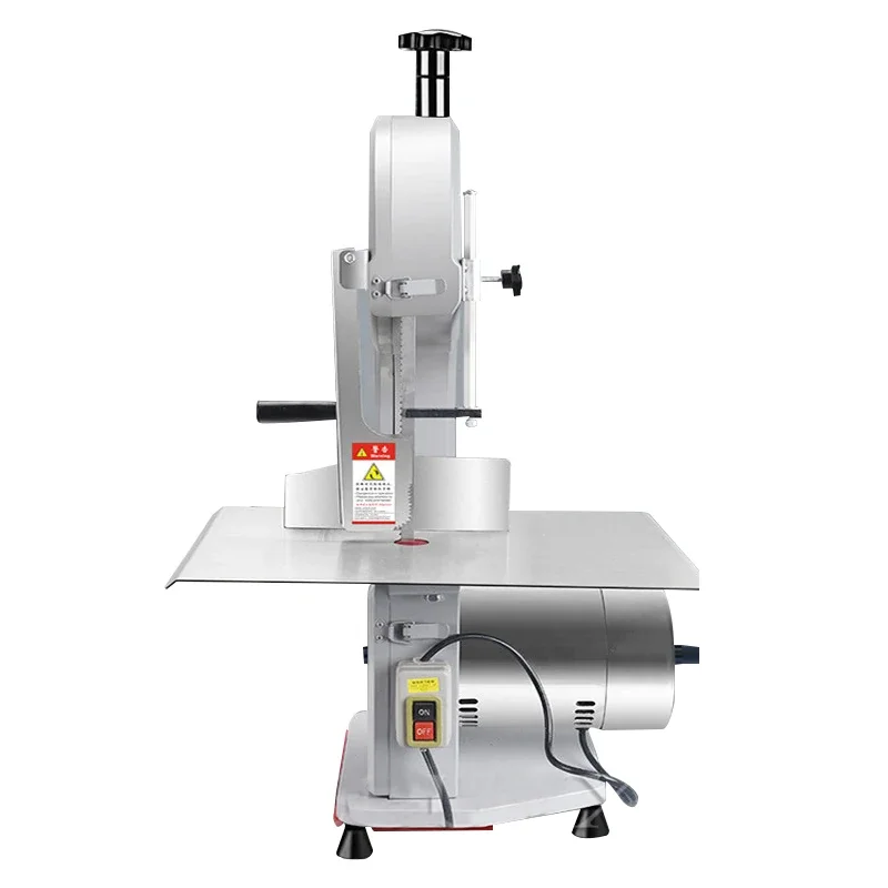 JGJ-210 Commercial Bone Saw Machine Chopped Ribs Meat Cutter Pork Bone Cutter Electric Claw Frozen Fish Chopping Tool