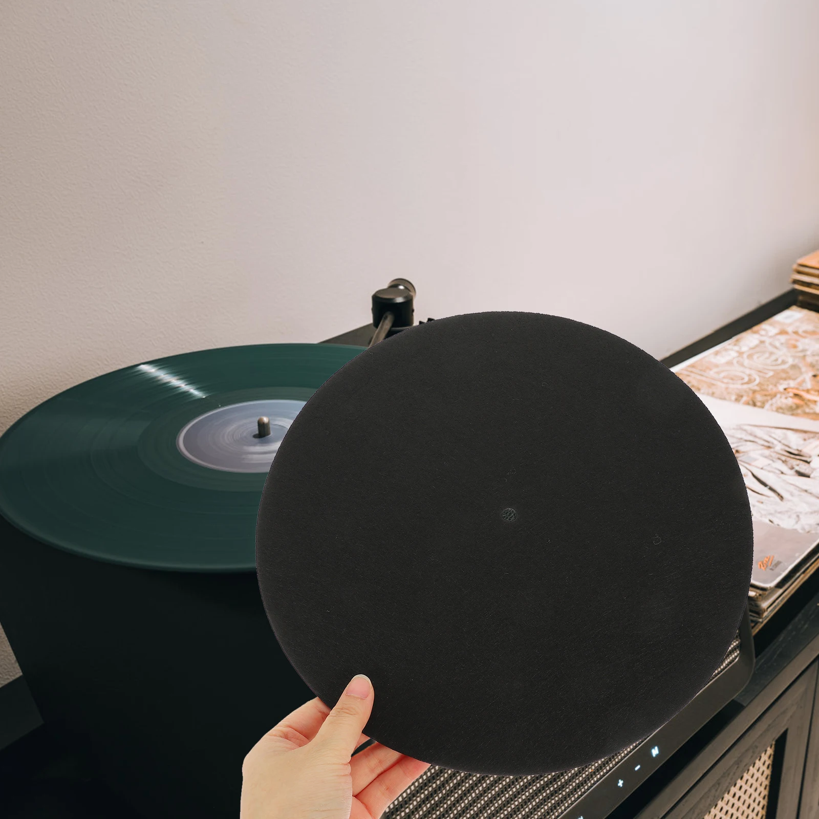 

Anti-slip Record Pad Slipmat Felt Turntable Vinyl Anti-static Soft Mats Accessories