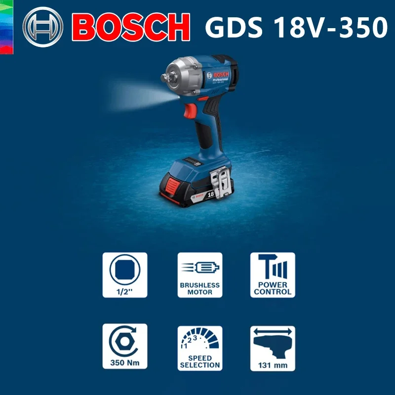 Bosch GDS 18V-350 350Nm 1/2