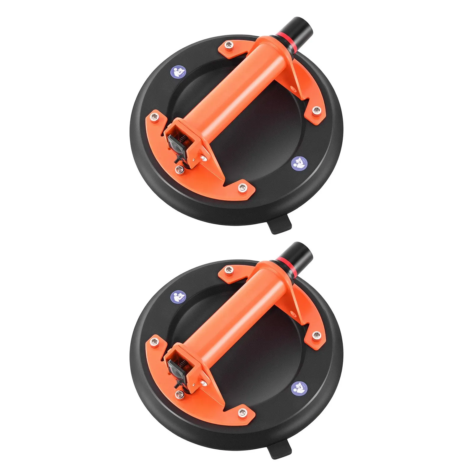 

Vacuum Suction Cup, 8-Inch Vacuum Glass Lifter With Metal Handle, 429 Lbs Max Lifting Capacity Tile Suction Cup Tool With