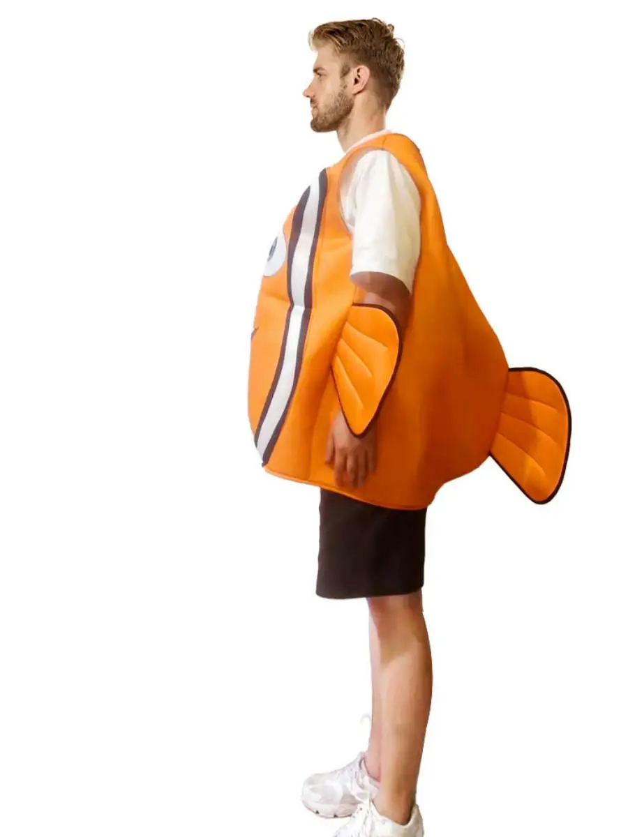 Halloween Tierkostüm Nemo Clownfi Cosite Sponge Playwear Polyester Frühlingsfaion Traditionelle Damenbekleidung