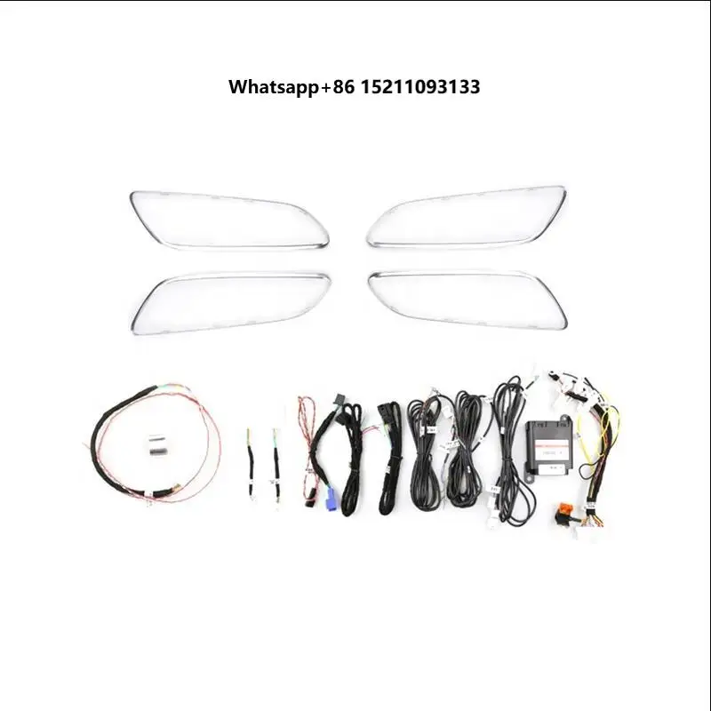 Car Accessories Turbine Led Ambient Lights Air Vent Inlet Trim Ambient Light