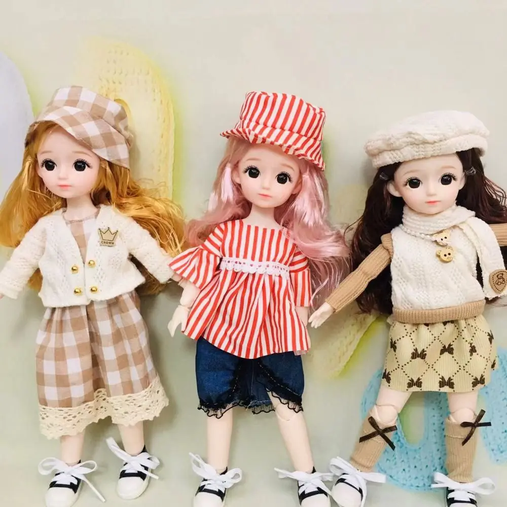 

1/6 SD 30cm Bjd with Clothes Attractive Eyes with Wig Make Up Princess Dress Up BJD Elegant Ball Jointed