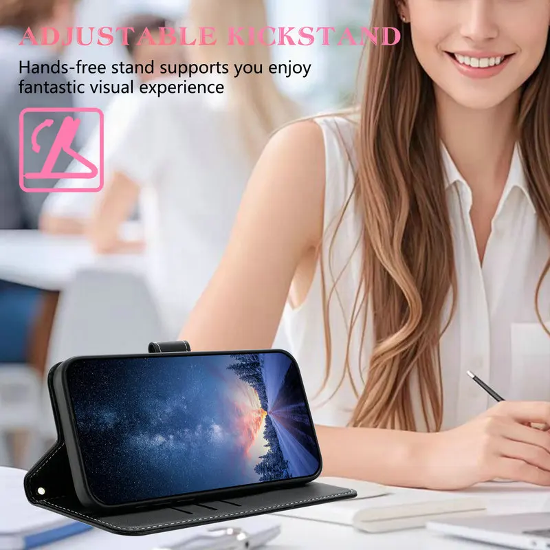 حافظة لهاتف OPPO A6 Pro 5G 4G 2025 كروس بودي بطاقة جلدية مغناطيسية كتاب كوكه لهاتف اوبو A5 Pro A5X A3X A3 X A 5 محفظة فوندا