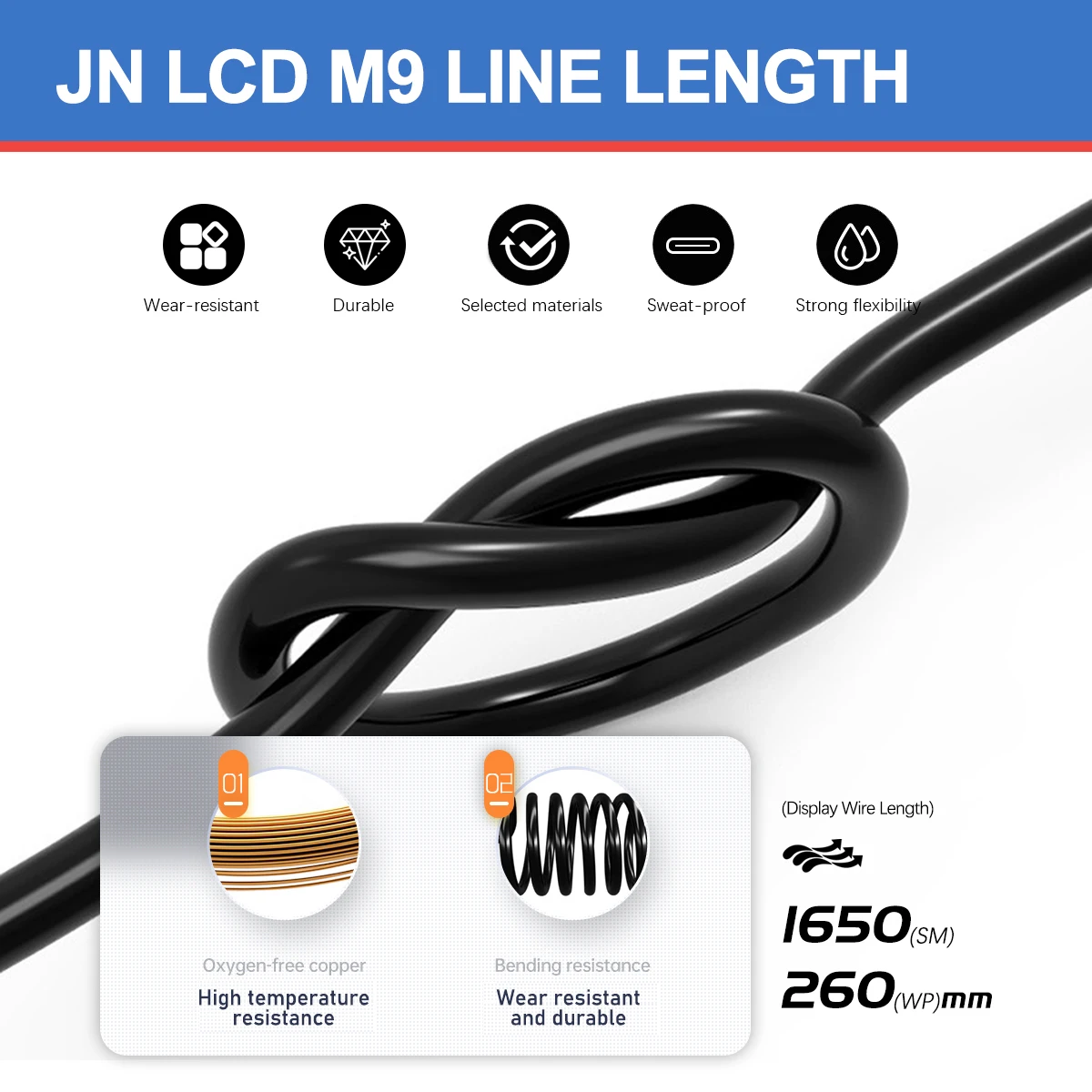 

Электрический велосипед M9, ЖК-экран, 5-контактный экран спидометра для электронного велосипеда, панель управления, электрический скутер, велосипед, аксессуары для электровелосипеда