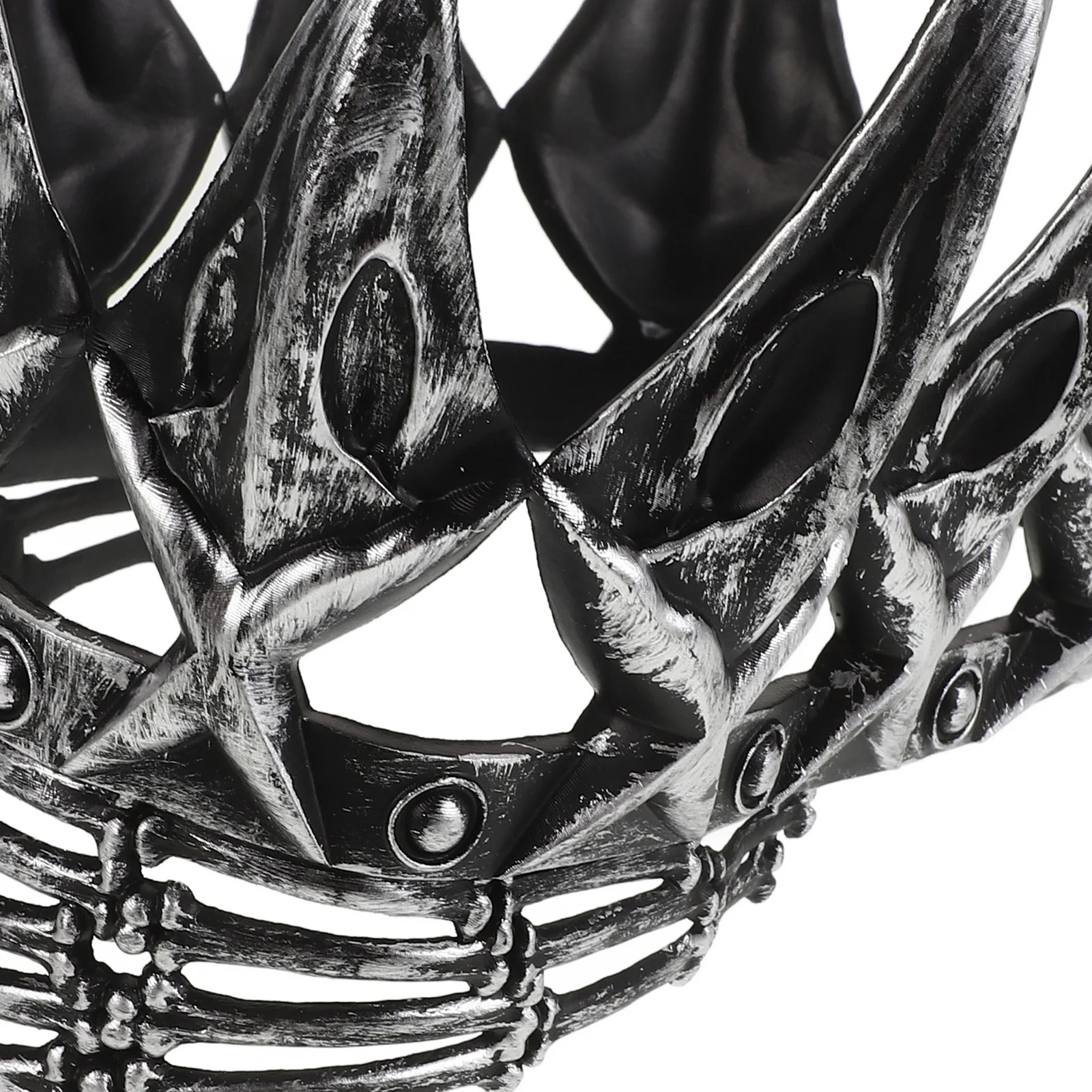 Crow Crown Men for Party Prop Costume Decorative Cosplay Adult Gothic Metal Clothing