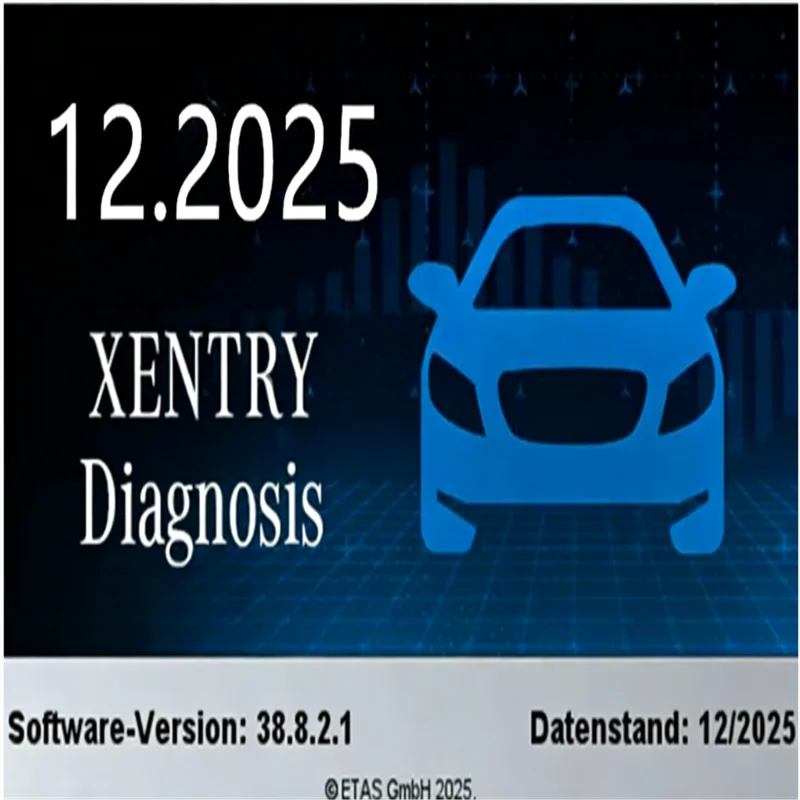 Newest Xentry 2025.12 Full Software For openport J2534 For be/nz program diagnostic Software
