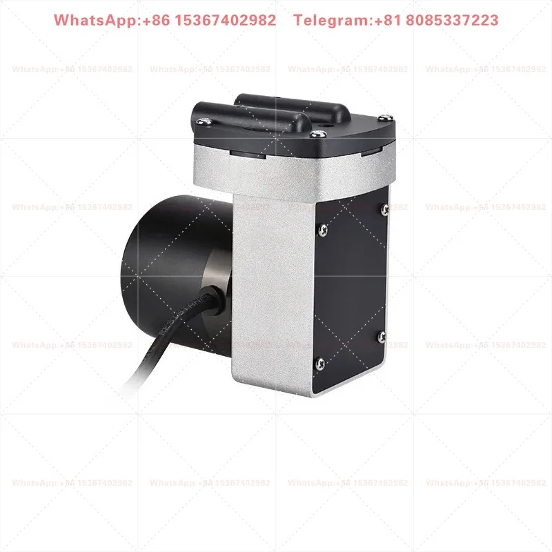 828 Electric Diaphragm Pump 20LPM, 24V High Negative Pressure Vacuum Pump Large Flow Mini Air Pump for Industrial Suction Work