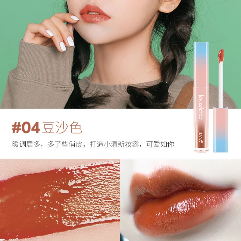 Liquid Mirror Light Cherry Blossom Lip Glaze Six Colors Lip Gloss opzionale per migliorare il colore del trucco rossetto a prezzi accessibili