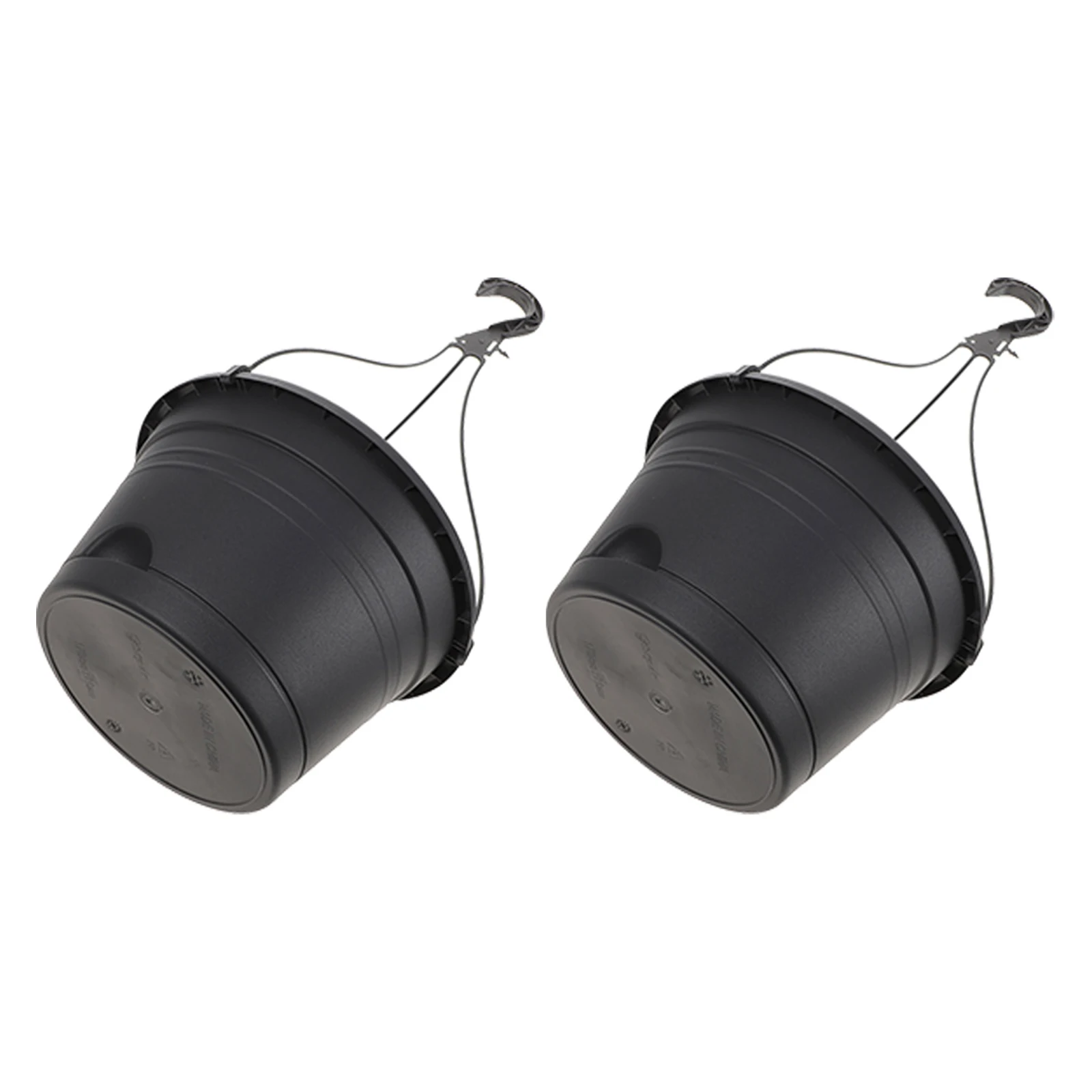 

2pcs Wall Planters For Indoor Outdoor Hanging Flower Pot Balcony Garden Succulent Planter Wall Hanging Pots Plastic Flowerpot