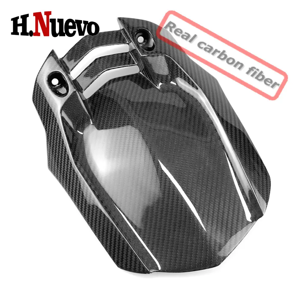 Motorcycle Real Carbon Fiber Rear Fender Cover Splash Mud Dust Guard Mudguards MT10 R1 2016 2017 2018 2019 FZ 10 MT 10 MT-10 R 1