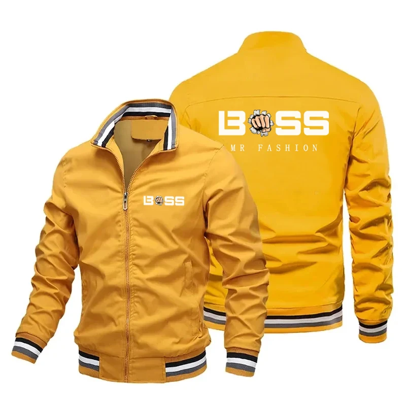 2024 Frühling neue modische Sport und Freizeit Baseball Stehkragen hochwertige bequeme Baseball jacke Mantel