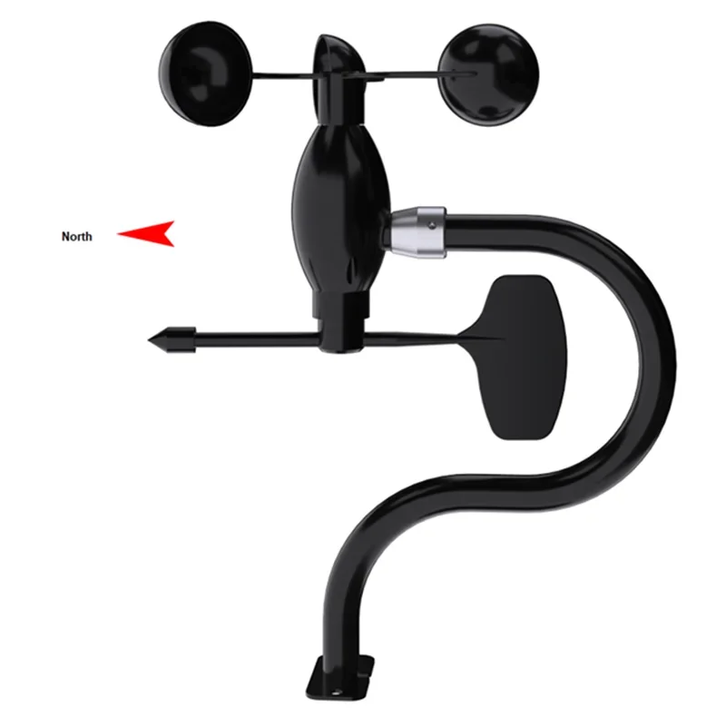 Software de servidor Lora Lorawan GPRS 4G WIFI sem fio RS485 saída sensor de velocidade e direção do vento