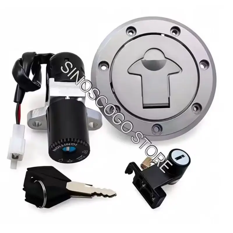 

Motorcycle Fuel Gas Cap Ignition Switch Seat Lock Key Kit For CFMOTO CF150NK 2014-2020 cf150nk 2021-2022 CF 150 NK CF150 150NK