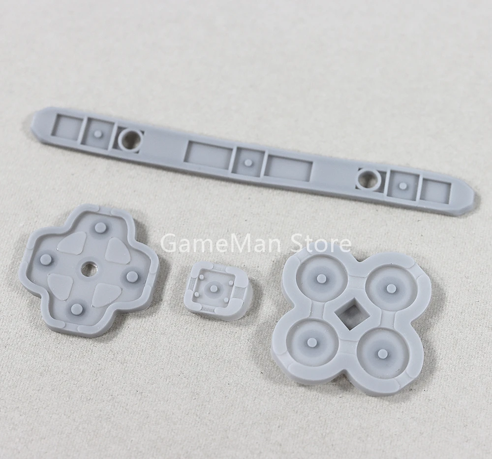 100 zestawów/partia dla 3DSXL 3DSLL silikonowy przycisk przewodzący gumowy d-pad dla 3DSXL/LL
