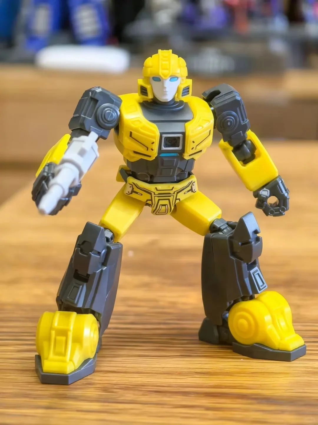 새로운 오리지널 Blokees 그룹 변압기 하나의 Optimus Prime Ironhide Hound 유압 잭 Sentinel Prime 조립 이동식 모델