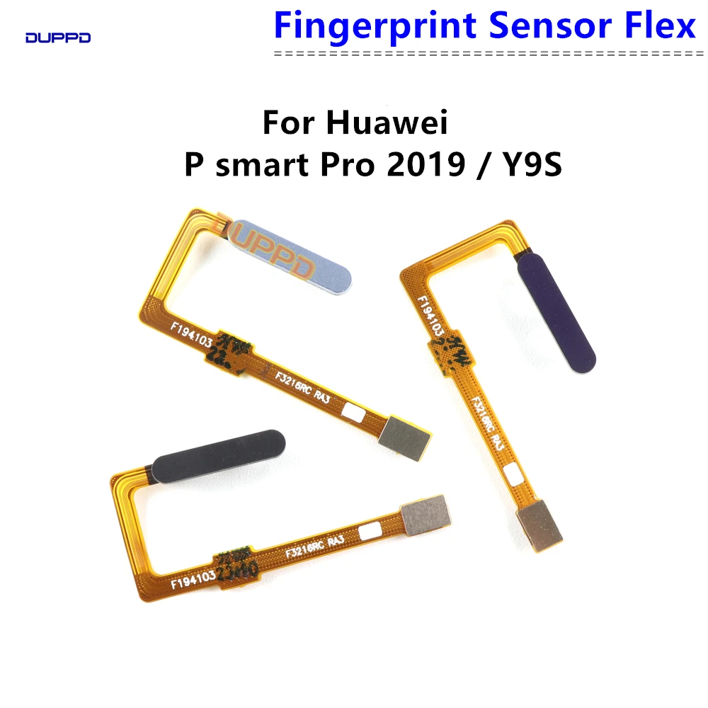 

Для Huawei P Smart Pro 2019/Y9S датчик отпечатков пальцев Touch ID разъем сканера кнопка «Домой» меню гибкий кабель