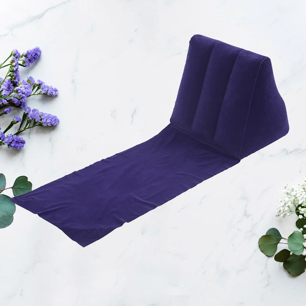 

Inflatable Triangle Cushion Picnic Blanket Waterproof Mat Multifunctional Pad Pillow Outdoor Pillows