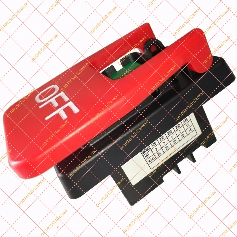 HY56 120V/220V/380V Universal Single/Three Phase 20A Push Button Switch For Wood Sawing Cutting Machine Electrical Parts