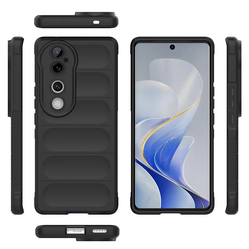 Case For VIVO V40 Pro V40Pro 5G Back Cover Case Soft Silicone Anti-fall Shockproof Protection Funda Coque Phone Cases