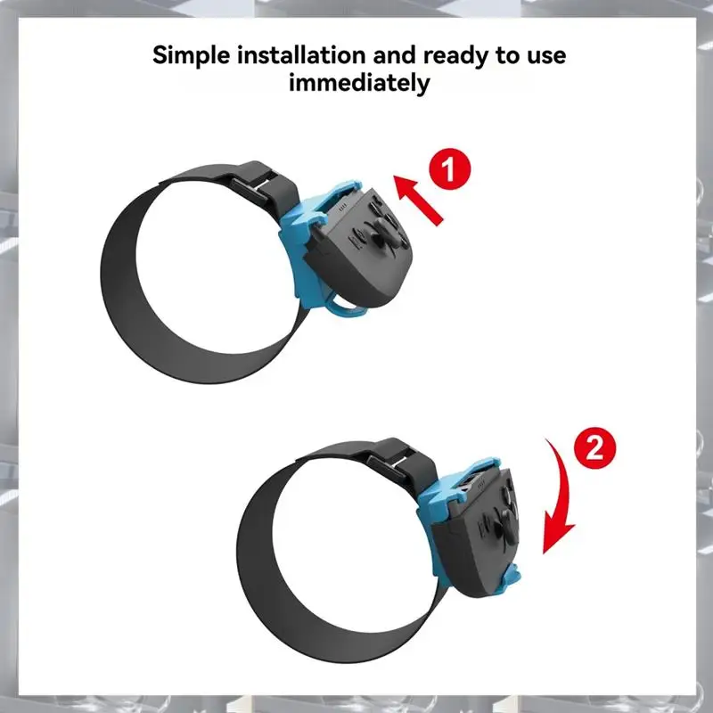 

Hot Selling-For Switch 2 Joycon Wrist Band For Switch2 Game Controller Adjustable Wrist Controller Band Stable Locking Gamepad,F