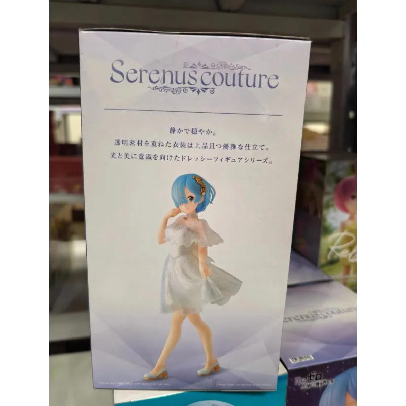 Em estoque bandai original banpresto zero começando a vida em outro mundo rem figura de ação modelo boneca nova caixa garagem