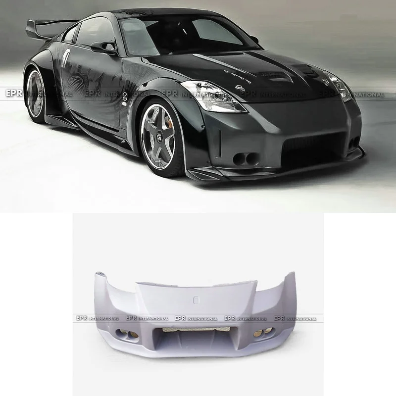 

Nissan 350Z Z33 VS Style Front Bumper | Wide Body Design | ABS | 2003-2009 | Drift Racing | High Quality