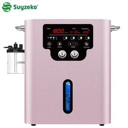 SUYZEKO 1800ml Hydrogen Water Generator Hydrogen Inhalation Machine O2 HHO Double Outlet Hydrogen Water Device