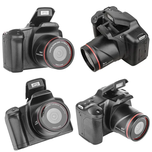 Imagen 2 del producto Cámara digital 1080P 16MP con pantalla LCD de 2,4 pulgadas Videocámara Cámara Vlogging para fotografía y vídeo