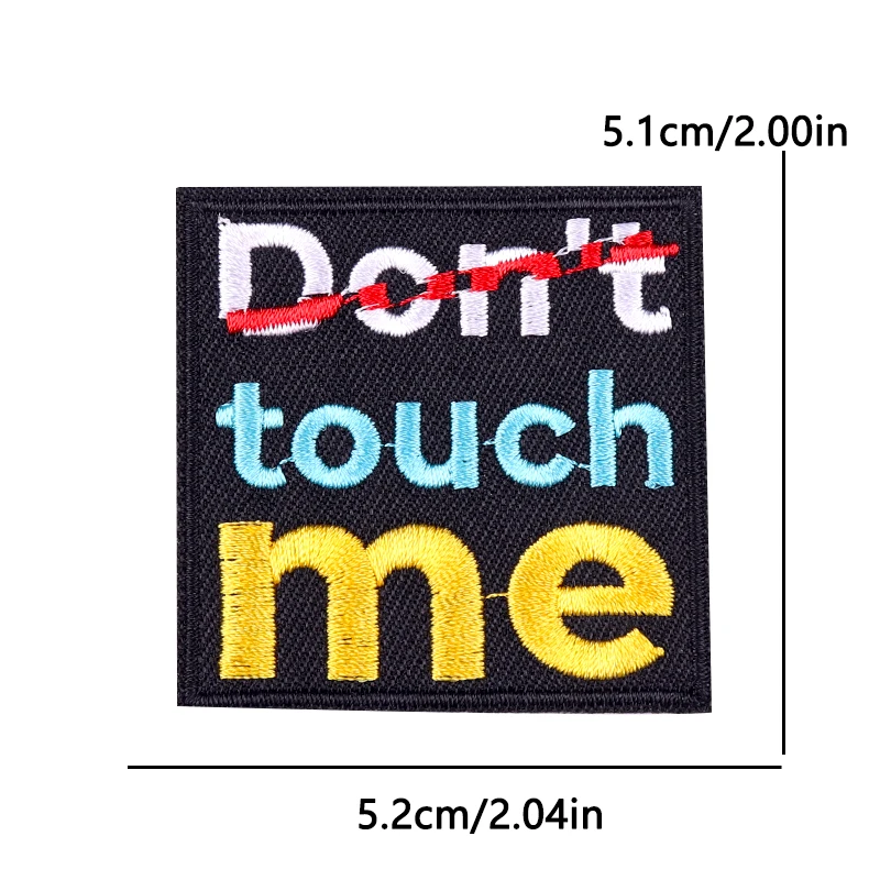Witziger Slogan-Aufnäher zum Aufbügeln mit optimistischen Zitaten für Kleidung, Jacken, Hüte, positive Vibes, humorvolle Lifestyle-Dekoration – Detail 30