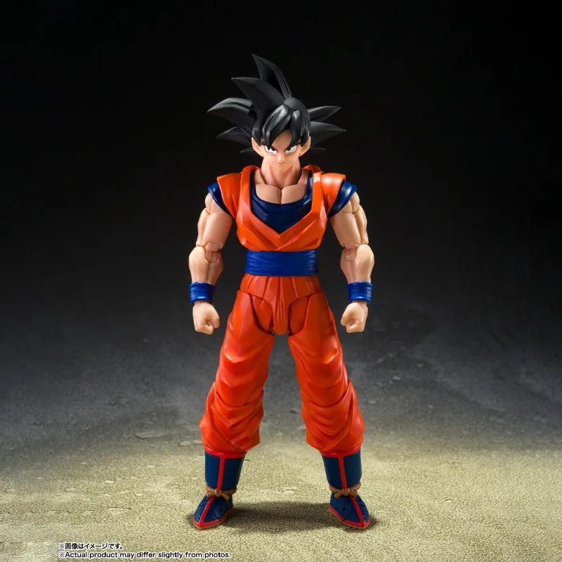 

In Stock Bandai S.H.Figuarts Dragon Ball Goku Black Hair 3.0 Action Figure Model Trendy Toys Gift Collectibles