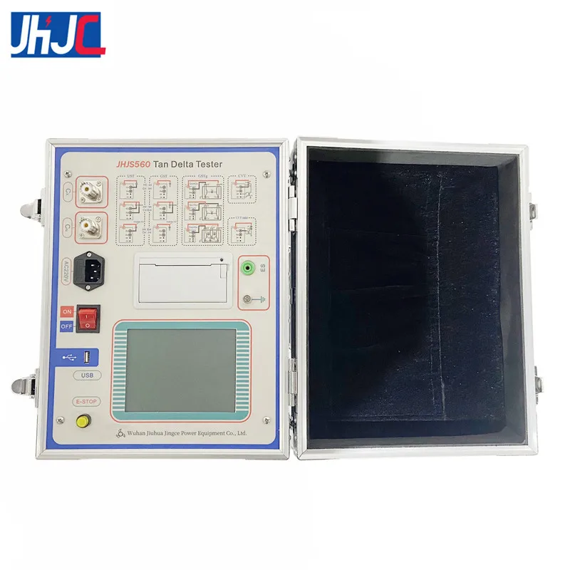 

Automatic Dielectric Loss Tester Tan Delta Tester Meter 10KV Transformer Capacitance Dissipation Tester