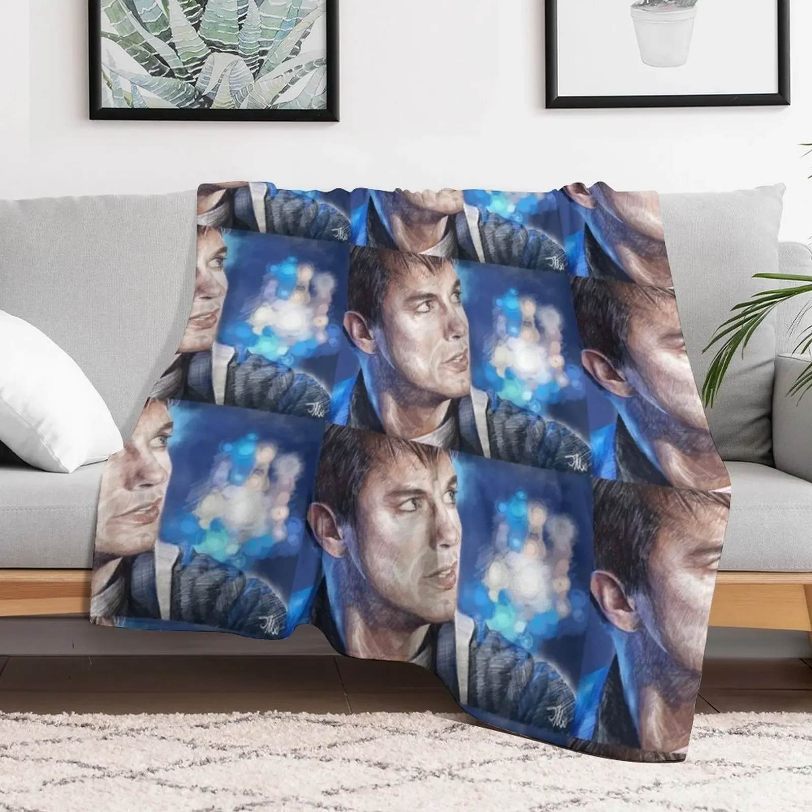 Jack Harkness Throw Blanket funny gift warm for winter Thins Blankets