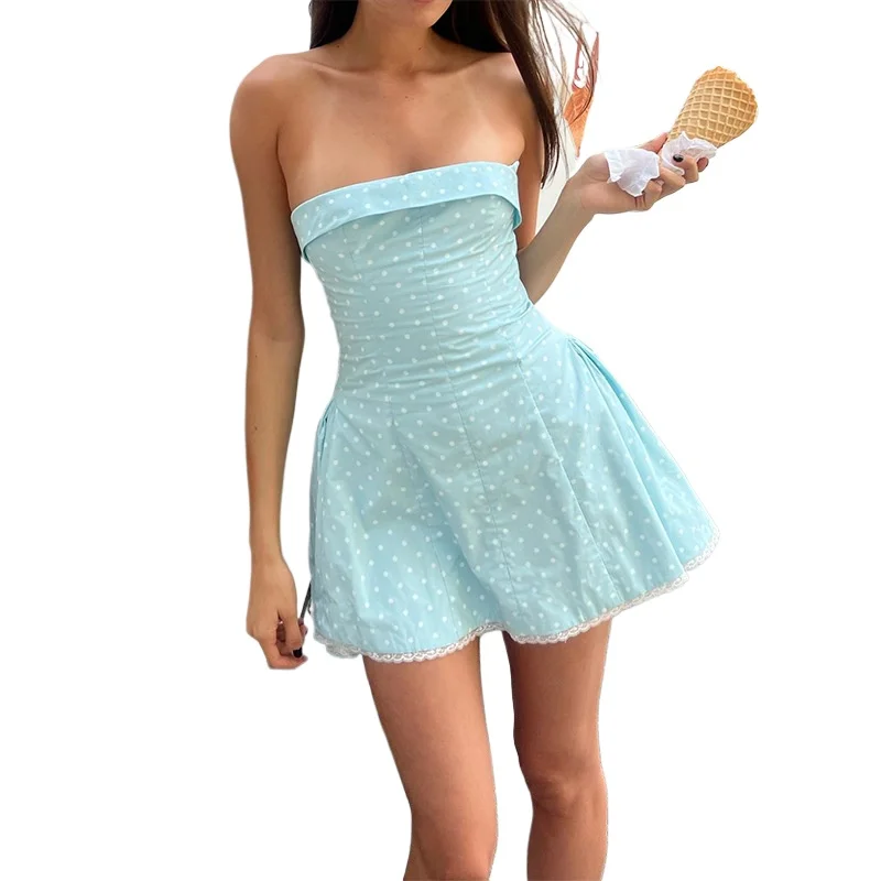 

Women's clothing summer new fashion sexy pure desire spice girl top temperament dress