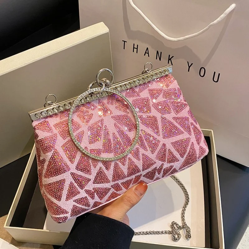 

Элегантная полированная новинка 2025 года, женская роскошная брендовая кожаная сумка на плечо, известный дизайнер, популярная элегантная повседневная сумка ​