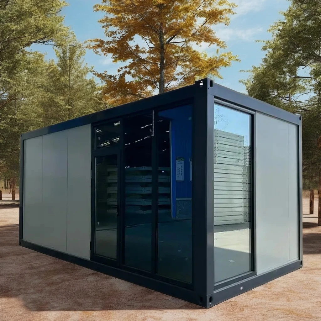 Prefabricated Container Houses Exquisite and Can Be Used for Offices Small Supermarkets and Residential Homes