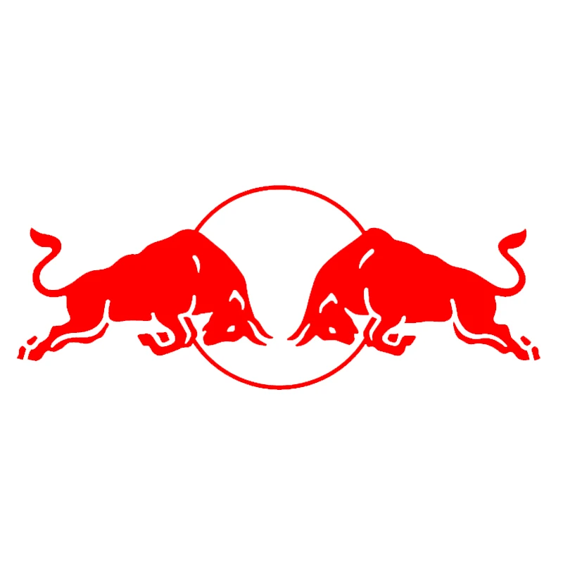 CS30530# Vinyl Decal Car Sticker Angry Bulls Waterproof Auto Decors Without Background Наклей