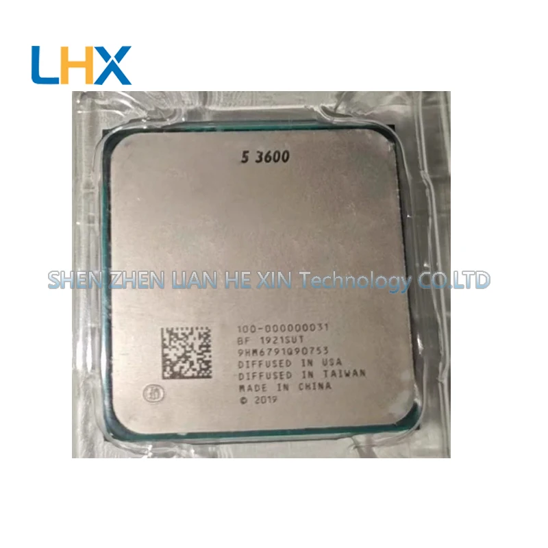 R5 3600 3.6 GHz 2 7NM 65W L3=32M 100-000000031 Socket AM4 CPU Processor