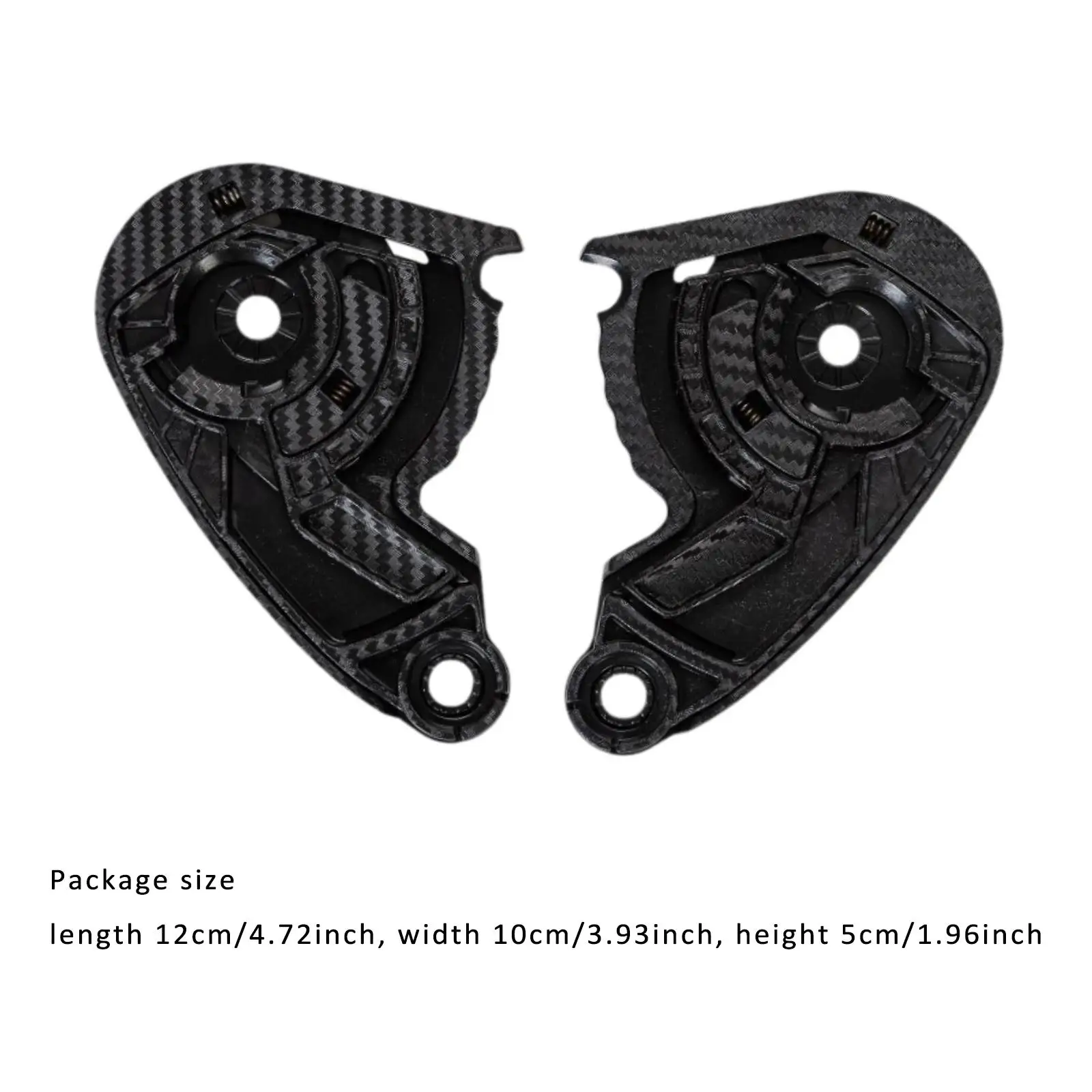 قاعدة خوذة سوداء ABS قناع والعتاد لوحة استبدال خوذة دراجة نارية درع مكون الملحقات العالمية ل MT DARKEN #6