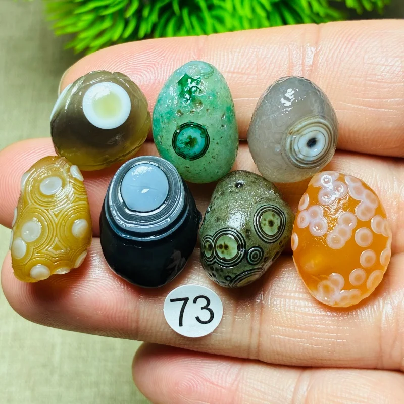 Natural Polychrome Gobi Agate Rock Specimen Energy Crystal Healing Chakra Reiki Stone Home Decor