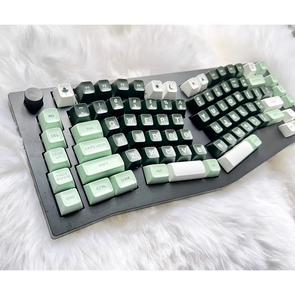 173 Keys Salon Keyboard Keycap SA Profile ABS Double Shot Keycaps for Cherry Gateron MX Switches Mechanical Gamer Keyboard