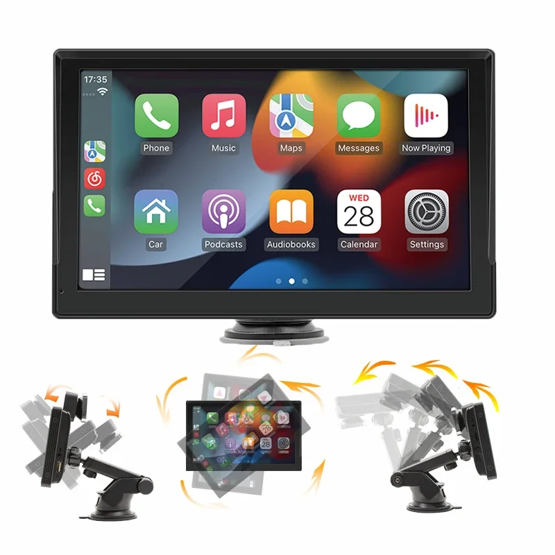 TLF 9 بوصة مشغل DVD للسيارة المحمول PND جديد 2Din راديو السيارة العالمي الكل في واحد مع مسجل