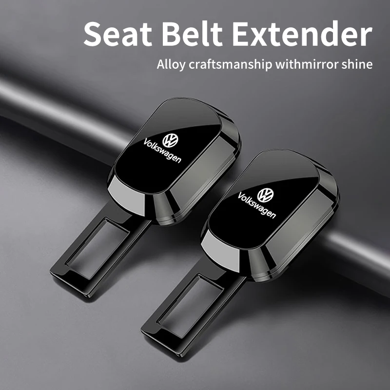 Car Seat Belt Clip Extender Seatbelt Lock Socket Safety Buckle For Volkswagen VW Jetta Golf Beetle CC EOS GTI MK2 MK4 MK5 MK6 MK