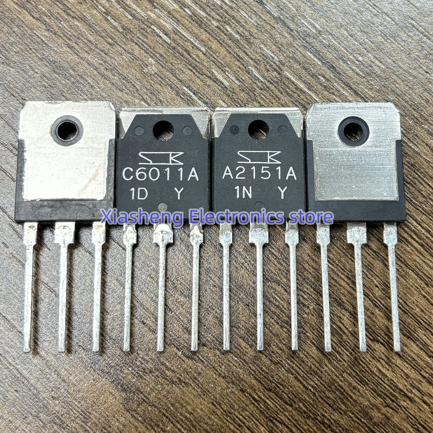 New Original 2Pairs 2SA2151A A2151A + 2SC6011A C6011A TO-3P Audio Amplifier Transistor In Stock